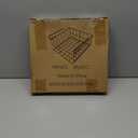 Under Shelf Basket Storage 2Pack - 12.6in Metal Under Cabinet Shelf, Hanging Wire Basket Shelves, Undershelf Storage Basket for Kitchen Pantry Bookshelf (White)