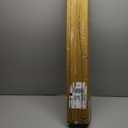 DEZ FURNISHINGS Cordless 1" Light Filtering Pleated Shade, Fabric, 26" W x 48" H, White