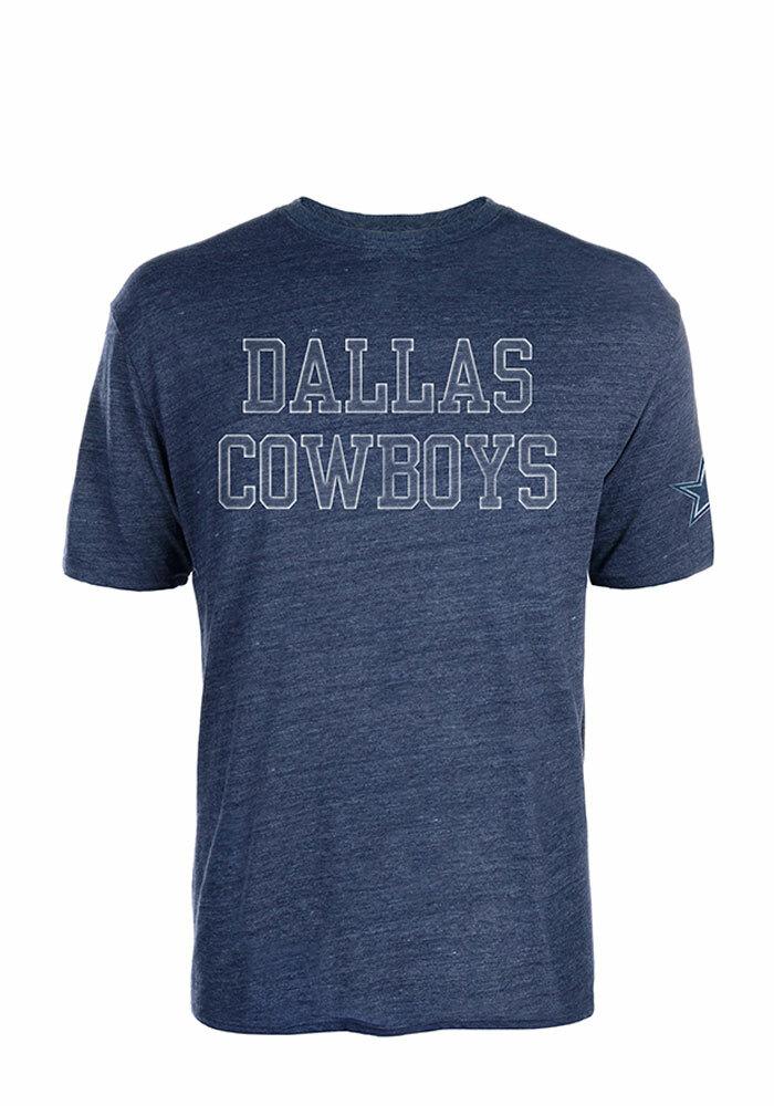 Dallas Cowboys Coaches Fader Design T-shirt, XXL, Navy