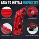 Full LED Tail Light Assembly Fits for Cadillac ATS 2013-2018 LH