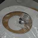 BEMIS 500EC 390 Toilet Seat with Easy Clean & Change Hinges, 1 Pack Round, Cotton White