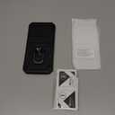 Janmitta Case Compatible with Google Pixel 10/10 Pro Built in Slide Camera Lens Cover+Screen Protector+Finger Ring Holder Kickstand,Heavy Duty Shockproof Full Body Protective Phone Cover,Black