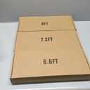 Wokceer Wedding Arch Backdrop Stand 8FT, 7.2FT, 6.6FT Set of 3 Gold Metal Arch Backdrop Stand for Wedding Ceremony Baby Shower Birthday Party Garden Floral Balloon Arch Decoration