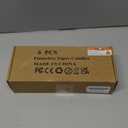 Taper Candles Battery Operated, Flameless Taper Candles with Remote Timer, White Real Wax LED Flameless Candlesticks for Christmas Home Decor(Set of 3, 0.78 x 9.65)