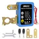 IMAYCC Kill Switch for Car, 12V Remote Battery Disconnect Switch 240A, Car Battery Kill Switch Anti Theft, Automatic Cut/Shut Off Switch for Auto, RV, ATV,Truck, Boat. (Blue)