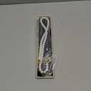 Sereney Pearl Necklaces for Women, 8mm Dainty Pearl Necklace as Bridal Necklace for Wedding, Sterling Silver Freshwater Pearl Choker Necklace as Birthday Jewelry Starfish Necklace Bridal Gifts for Her