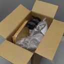 Laundry Detergent Dispenser - Fabric Softener Liquid Dispenser for Laundry Room - 64oz Plastic Soap Dispenser, Waterproof Labels, Collapsible Funnel, Extra Labels, Measuring Cup&Bamboo Tray - Set of 2