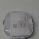 Microwave Bacon Cooker Tray, Microwavable Bacon Grill with Splatter Lid, Make Crispy in Minutes, Length:9inch, White