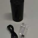 Airversa Waterless Diffuser for Essential Oil, Battery Operated Nebulizer, 0.7 Fl.Oz./ 20mL Capacity, Mini Scent Air Machine, 3 Countdown Timers & 3 Mist Levels for Home Room Car Office - AN8 Black