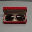 Carolina Herrera Unisex Sunglasses (Lens-64 Bridge-13 B-57 Temple-145, Gold/Brown Gradient-j5gha)