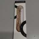 CAGOS Bracelet Compatible with Fitbit Versa 4 Bands/3/Sense/Sense 2 for Women, Handmade Beaded Elastic Replacement Wristband for Versa 2/1/Lite Watch/Special Edition Watch (Rose Gold)