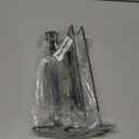 LINFIDITE Wine Glass Holder 2PCS Stemware Rack Hanger Under Cabinet Wine Glass Rack Kitchen Hanging Storage Rack Organizer,Black (For Partition Thickness under 0.98")