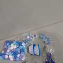 261Pcs Winter Sensory Bin Filler Fine Winter Motor Sensory Bin Items Include Pom Poms Arctic Animals Snowflakes for Xmas Counting Sorting Training