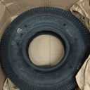 Deli Tire S-389, Sawtooth, 4-Ply, Tubeless, Lawn and Garden Tire (4.10/3.50-5)
