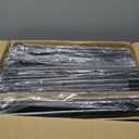 6 Pack 9FT String Light Poles for Outdoor,Metal Lights Hanging Pole Outside with Fork,Light Stand for Patio, Pergola, Garden, Backyard, Yard, Camping Party