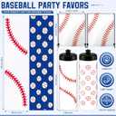 18 Pcs Sports Party Favors Basketball Soccer Water Bottle Baseball Softball Cooling Towel 6 Sports Water Bottle 6 Ice Towel 6 Drawstring Bag Football Volleyball Towel for Team Gift
