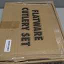 49-Piece Silverware Set with Organizer, Heavy Duty Stainless Steel Flatware Set for 8, Cutlery Utensil Sets with Steak Knives, Rust-proof, Mirror Polished, Dishwasher Safe, Heavy Duty