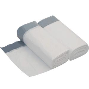 10 Gallon DrawString Strong Trash Bag Garbage Bag (10 Gallon(90 Bags), White)