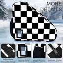 Camo Print Skate Bag For Ice Roller Inline Skates With Adjustable Shoulder Strap Fit Women Men Adults, One Size