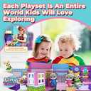 4 Piece Family Pack- Bunny Family- Super Soft Little Plush Characters, perfect for little hands- Kid-Friendly, Materials