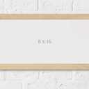 8x16 Picture Frame Natural Wood 2 Pack