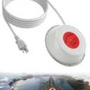 Apipi 1000W Floating Pond Deicer - Thermostatic Control Pond Heater for Outdoor Ponds with Fish, Cast Aluminum Heater with 10ft Cord for Winter Live Fish