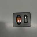 2026 Aimoon Mini Wireless CarPlay Adapter Upgrade Wired to Wireless for CarPlay & Android Auto Plug and Play Fast Auto-Reconnect Stable Control Zero Delay Car Play for iPhone iOS 10+ Android 11+