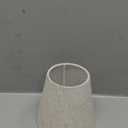 Lurrose Small Modern Round Lamp Shade, 5.5x5.5x5 inch Black Linen Cloth, Table Top & Floor Mount, Solid Pattern