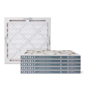 Amazon Basics Merv 5 AC Furnace Air Filter 14x14x1 inches, Pack of 6 (Actual size: 13.75" x 13.75" x 0.75")