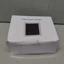 Paodekua 2 Pack 4W Solar Charger for Ring Spotlight & Stick Up Outdoor Cam, Black, High Efficiency, 10FT/3M Long Cable with USB-C to Ring Barrel Plug