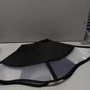 Soft Dog Cone for Dogs After Surgery, Breathable Pet Recovery Collar for Large Medium Dogs, Adjustable Dog Cone Collar, Elizabethan Collar (L, Black) (L (Neck: 16.5-18.3"))