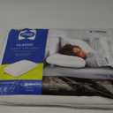 Sealy Essentials Memory Foam Bed Pillow for Pressure Relief, Adaptive Memory Foam Pillow with Washable Knit Cover, Standard, 24 x 16 in x 5 in,White 