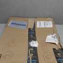 LONBET Laundry Basket with Lid, Made from Breathable Fabric | Aesthetic Clothes Hampers for Laundry with Side Handles & Sturdy Bamboo Frame (40 Gallons - Double, Blue)