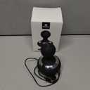 Cordless Electric Massager with 10 Powerful Vibrations, Rechargeable Handheld Neck Massager (Black)