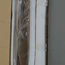 Gold Rectangle Chandeliers for Dining Room Modern Island Light Crystal Glass 6-Light Chandelier Rectangular Linear Pendant Hanging Ceiling Light Fixture for Kitchen L35.5