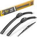 Raidbee 26"+16" Windshield Wiper Blades with 16" Rear Wiper Blade Automotive Replacement Set for Toyota Sienna 2005 2006 2007 2008 2009 2010  Genuine OEM Quality (Set of 3)