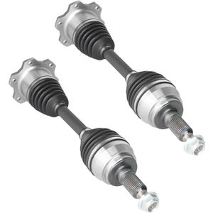 NEW Front CV Axle Shaft Assembly 2PCS fits for Chevrolet K1500 GMC K1500 1988-1999, Silverado 1500, Tahoe, Sierra 1500, Yukon 99-06, for Cadillac Escalade, Driver & Passenger side (Left and Right)