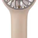 Generic Mini handheld fan (apricot), 141*69*39MM