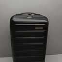 Samsonite Omni 2 Global Carry-On Spinner Luggage - Compact Size For International Travel - Airline-Approved - Features Expandable Polycarbonate Shell, 360 Wheels, USB Power Hub - Charcoal - Black