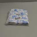 100 Pack Blue Floral Cocktail Napkins Blue and White Floral Toile Paper Napkins Floral Paper Napkins for Bridal Baby Shower,Tea Garden Party,Wedding Floral Birthday Party Supplies Decor (White)