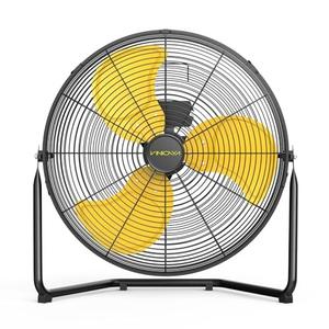 18 Inch Industrial Wall Fan, 4800 CFM Industrial Metal Wall Mount Fan