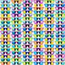 128 Pack Kids Sunglasses Party Favors, Kid's Neon Sunglasses Bulk, Childrens Sunglasses Boys Girls Eyewear Pack for Goody Bag Fillers Summer Beach Pool Birthday Party Supplies Age for 3-8