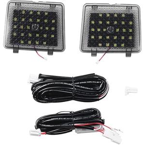 Powerty LED Lights for Toyota RAV4 2022-2024 2025 Accessories Cargo Lamps Decorative Atmosphere Lamp Trunk Ceiling Lighting 2 PCS