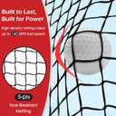 Bearwill Golf Net, 10x7ft Heavy Duty Golf Practice Nets with Mat, Target Cloth, 8 Tees, 6 Balls, Carry Bag for Backyard Driving Chipping Indoor Outdoor Training
