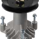 GELASKA 2 Pack 130794 Spindle Assembly with 153535 Mandrel Pulley Replaces Husqvarna 532130794, 539110158, 532173436, 532153535, 532177865, 539112171, Craftsman 173436, 129861, 177865