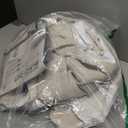 INOVADAY 100% Blackout Curtains 96 Inches Length 2 Panels Set, Back Tab/Rod Pocket Linen Black Out Curtains for Bedroom, Thermal Insulated Window Drapes - Oatmeal, W50 X L96