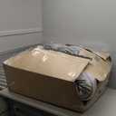 Futon Mattres Full Size 6",Flannel Floor Foldable for Adults,Floor Futon Mattress,High Density Shredded Foam Filling Mattress for Bedroom,Living (Frame Not Included), 54 x 80,Gray (Grey)