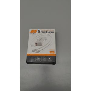 65W for MacBook Pro Charger,5-in-1 Retractable Wall Charger Plug for iPhone 17, 3.94 ft PD USB C&Lightening Cable&3 Ports, Fast Charging Block for Mac Book Pro/Air, M1 M2 M3 M4, iPad Pro,Galaxy,Pixel