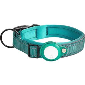 Tactical Dog Outdoor Positioner, Tracker for Pet Only iOS System, Smart Location Tracking Tactical Collar, Map Reality, Works Worldwide with Any Collar, No Other Fees, Forest Green