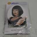 California Costumes Womens 90'S Pulp Film Icon Wig Black